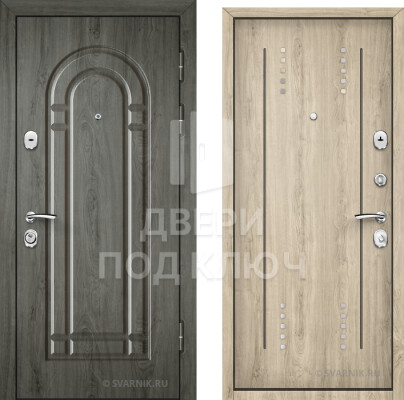 Входная металлическая дверь с установкой для дачи ДПК-7921